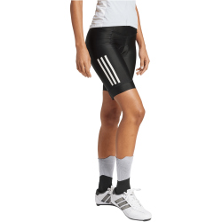 adidas Essentials 3-Streifen gepolsterte Fahrradshorts Damen JD7187 - black XS