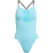 adidas Ripstream 3-Streifen X-Back Badeanzug Damen JD3440 - lucid cyan/black 42
