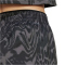 adidas Train Essentials Allover Print Workout Trainingsshorts Damen JE8685 - black S