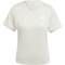 adidas Essentials 3-Streifen Workout Trainingsshirt Damen JD6530 - wonder alumina/white XXS