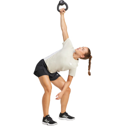 adidas Essentials 3-Streifen Workout Trainingsshirt Damen...
