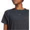 adidas Seamless Knitted Trainingsshirt Damen JH1366 - black/grey six S