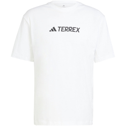 adidas TERREX Classic Logo T-Shirt Herren JF9144 - white XS