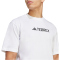 adidas TERREX Classic Logo T-Shirt Herren JF9144 - white XS