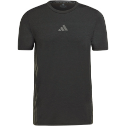 adidas Designed 4 Training 3-Streifen Trainingsshirt Herren JE5684 - black S