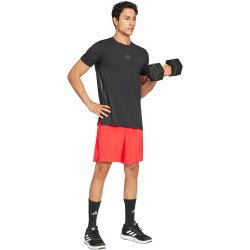 adidas Designed 4 Training 3-Streifen Trainingsshirt Herren JE5684 - black S