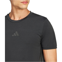 adidas Designed 4 Training 3-Streifen Trainingsshirt Herren JE5684 - black S