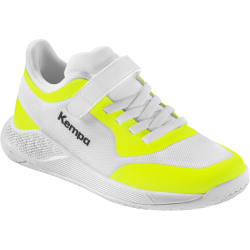 Kempa Kourtfly Handballschuhe Kinder weiß/fluo gelb 28