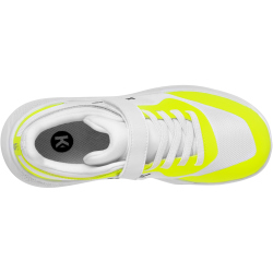Kempa Kourtfly Handballschuhe Kinder weiß/fluo gelb 28