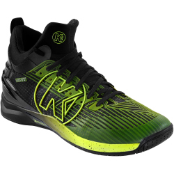 Kempa Attack Mid Handballschuhe Herren schwarz/fluo gelb 39