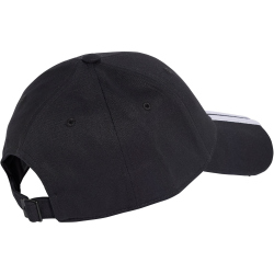 adidas 3-Streifen New Logo Baseball Cap JG1072 - black/white 58 - 60 cm