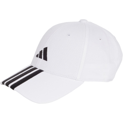 adidas 3-Streifen New Logo Baseball Cap JE5652 - white/black 58 - 60 cm