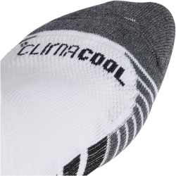 3er Pack adidas Performance Climacool Cushioned Quarter Socken JD9574 - white/black 37-39