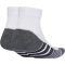 3er Pack adidas Performance Climacool Cushioned Quarter Socken JD9574 - white/black 37-39