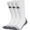 3er Pack adidas Climacool Cushioned Crew Gripsocken JD9572 - white/dark grey heather/black 37-39
