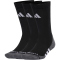 3er Pack adidas Climacool Cushioned Crew Gripsocken JC6448 - black/dark grey heather/white 37-39