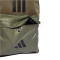 adidas Classic Back to School 3-Streifen Rucksack Kinder (27,5 Liter) IS7042 - olive strata/black