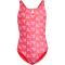 adidas Logo Graphic V-Back Badeanzug Mädchen JG6050 - semi lucid red/lucid pink 164