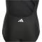 adidas 3-Streifen Badeanzug Mädchen JE2404 - black/white 104