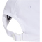 adidas New Logo Embroidered Baseball Cap JN6590 - white/black 56 - 58 cm