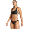 adidas 3-Streifen V-Back Bikini Damen JP0147 - black/white 32