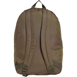adidas Classic 3-Streifen Logo Rucksack (27,5 Liter) IS7051 - olive strata/black
