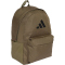 adidas Classic 3-Streifen Logo Rucksack (27,5 Liter) IS7051 - olive strata/black