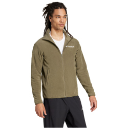 adidas TERREX Multi Essentials Fleecejacke Herren JP0796 - olive strata S