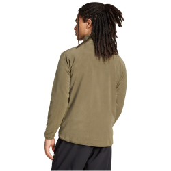 adidas TERREX Multi Essentials Fleece 1/2-Zip Sweatshirt Herren JP0784 - olive strata XL