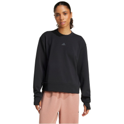 adidas Designed for Training Warm-Up Sweatshirt Damen JP2655 - black XXS