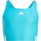 adidas 3-Streifen C-Back Badeanzug Mädchen JN6587 - lucid cyan/white 128