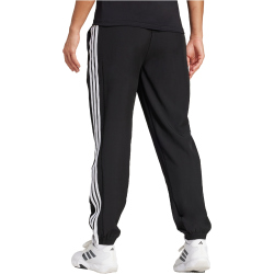 adidas Train Essentials 3-Streifen Woven Trainingshose Damen JI8313 - black/white XS