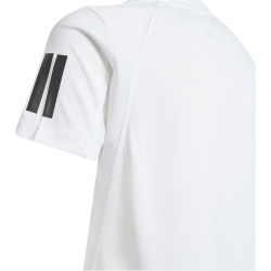 adidas Club 3-Streifen Tennisshirt Jungen JI9249 - white 128