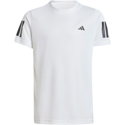 adidas Club 3-Streifen Tennisshirt Jungen JI9249 - white 176