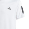 adidas Club 3-Streifen Tennisshirt Jungen JI9249 - white 176