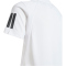 adidas Club 3-Streifen Tennisshirt Jungen JI9249 - white 176