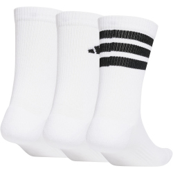 3er Pack adidas Logo Socken JI6316 - white/black 37-39