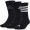 3er Pack adidas Logo Socken JI6315 - black/white 37-39