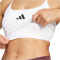 adidas Optime Tanktop mit integriertem Low Support Sport-BH Damen JN6856 - white M