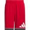 adidas Badge of Sport Basketballshorts Herren JN4731 - team power red/black M/5"