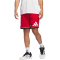 adidas Badge of Sport Basketballshorts Herren JN4731 - team power red/black M/5"