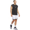 adidas Badge of Sport Basketballshorts Herren JN4729 - white/black S/7"