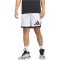 adidas Badge of Sport Basketballshorts Herren JN4729 - white/black S/7"