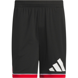 adidas Badge of Sport Basketballshorts Herren IM7897 - black/red XS/7"