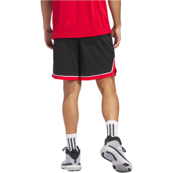 adidas Badge of Sport Basketballshorts Herren IM7897 - black/red XS/7"