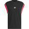 adidas Basketball All-World Tanktop Herren JI7577 - black/red L
