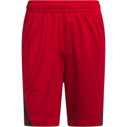 adidas Legends 3-Streifen Basketballshorts Herren JN4742 - team power red 2/black XS/9"