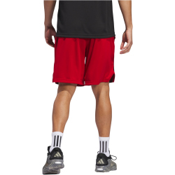 adidas Legends 3-Streifen Basketballshorts Herren JN4742 - team power red 2/black XS/9"