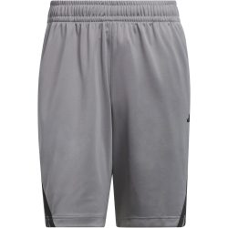 adidas Legends 3-Streifen Basketballshorts Herren JN4740 - grey three/black M/5"