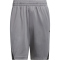 adidas Legends 3-Streifen Basketballshorts Herren JN4740 - grey three/black M/5"